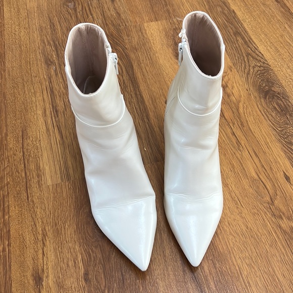 White Booties - Picture 1 of 3